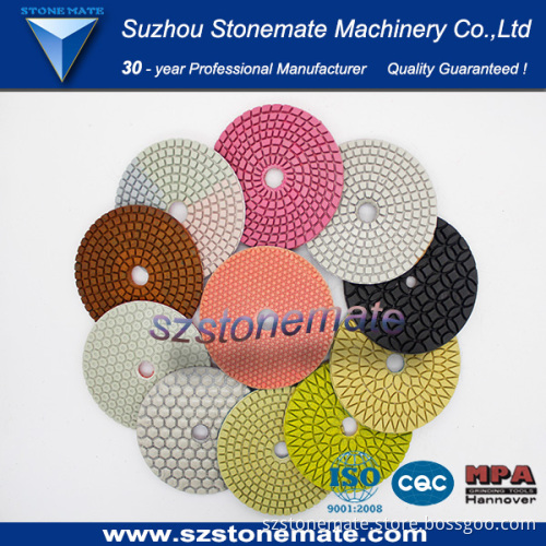 Wet or Dry Use Electric polisher Polishing Pad and buff
